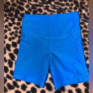 All in Motion Vibrant Blue Women's Bike Shorts